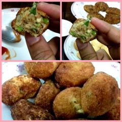 Potato Cutlets A picture of Potato Cutlets.