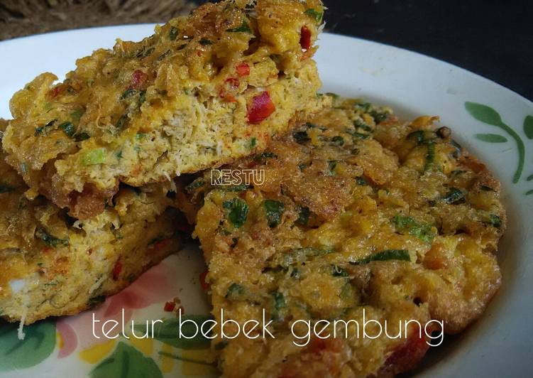 Resep Telur Bebek Gembung, Enak Banget