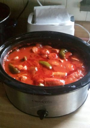 A picture of Crockpot dinner.