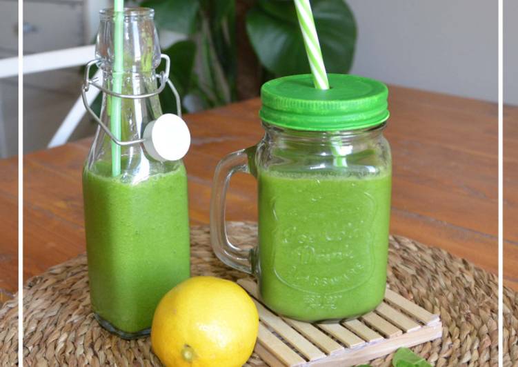 Green smoothie/batido verde con Thermomix