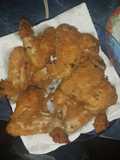 Milanesas de alita de pollo
