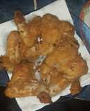 Milanesas de alita de pollo