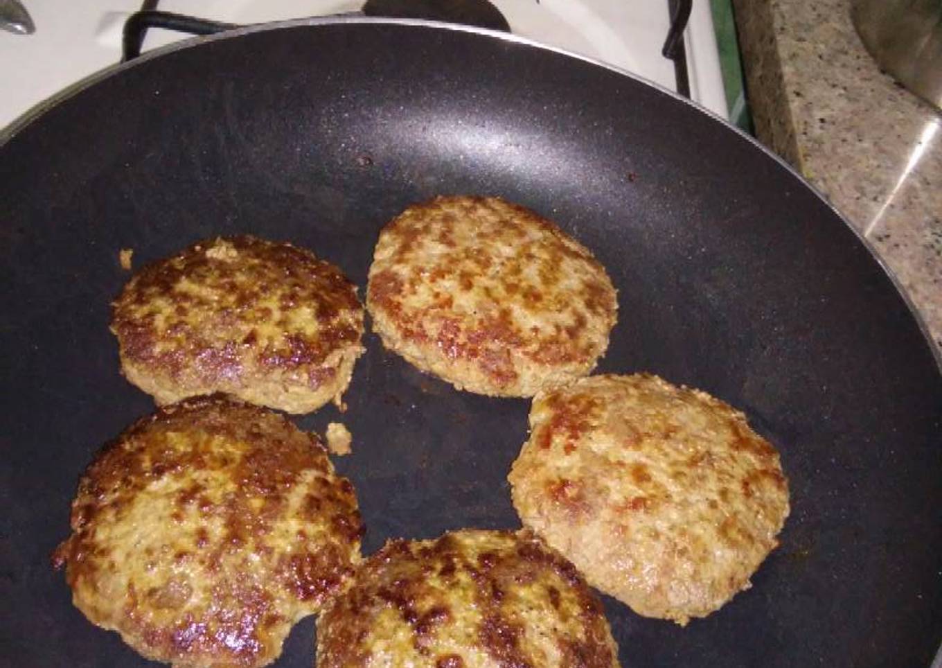 Hamburguesas de res caseras