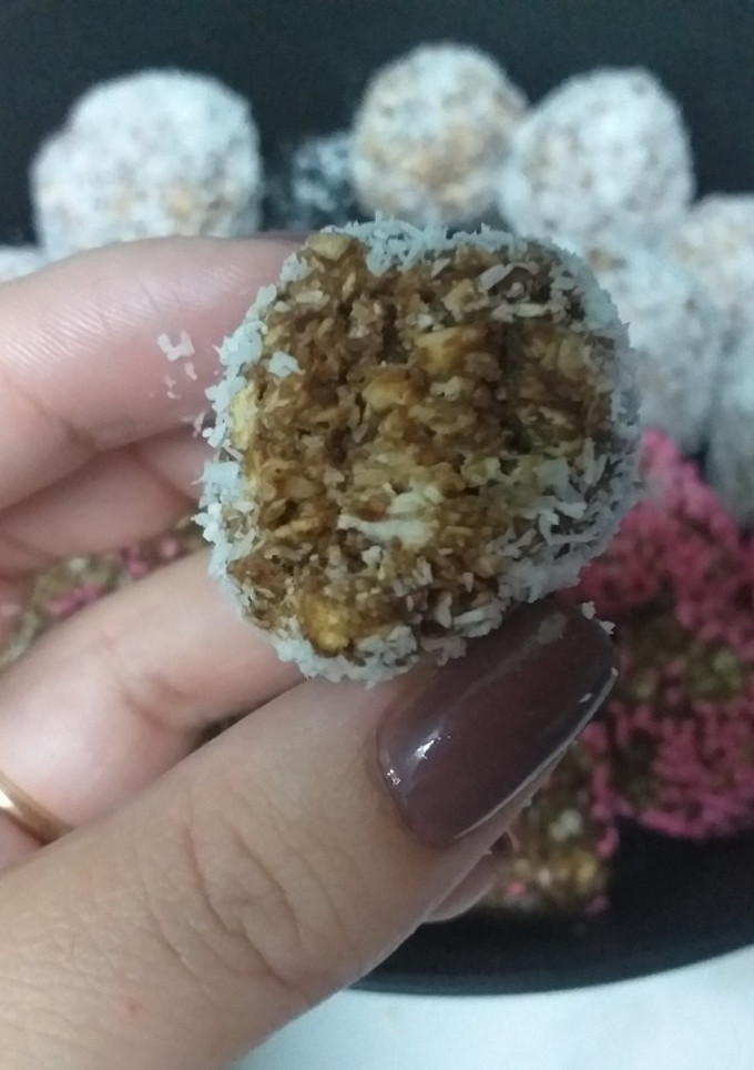 Una foto de Bombones de avena súper fáciles