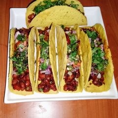 A picture of Autumn tacos 🌮🍁🍂.