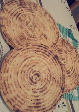 صورة لوصفة خبز فطير (رخسيس)