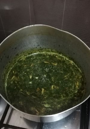 صورة لوصفة ملوخيه 👵🍵