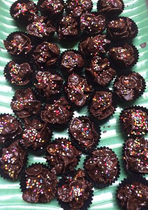 Foto resep Chocolate cornflakes sprinkles