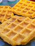 Waffles de avena y zanahoria