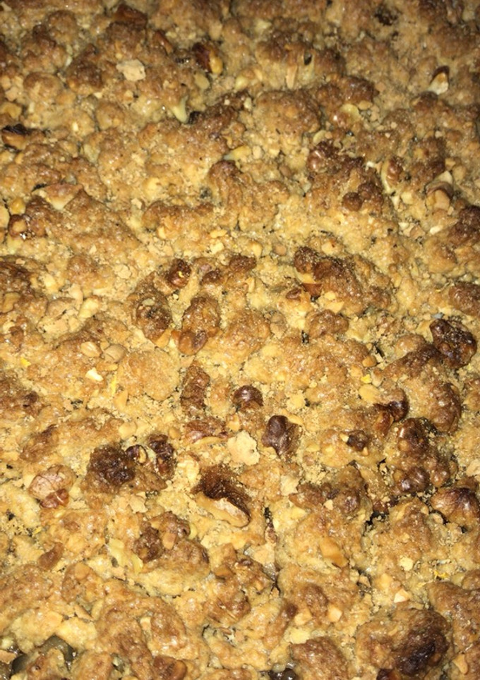 Una foto de Crumble especiado de Manzana