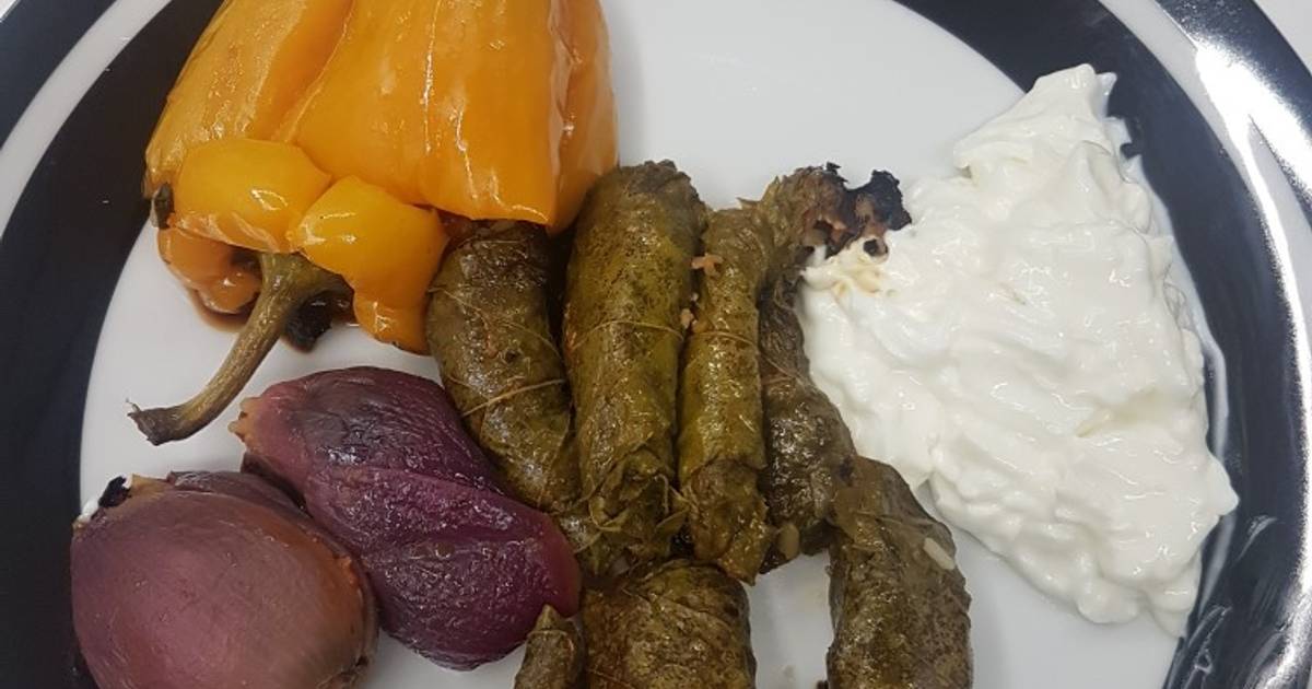 Stuffed vine leaves Recipe by Marina Spyrou Cookpad