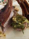 Pascuas: Rack de cordero a la mostaza