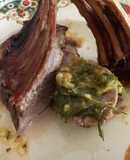 Pascuas: Rack de cordero a la mostaza