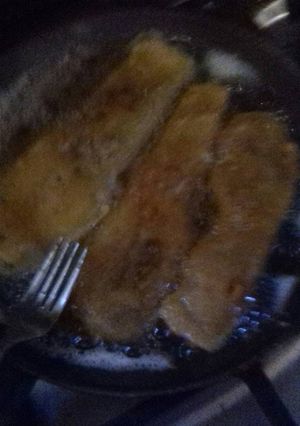 Una foto de Milanesa de berenjena