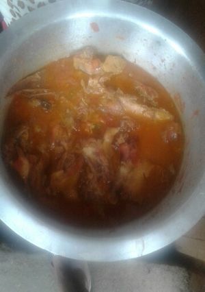 A picture of Chicken stew.