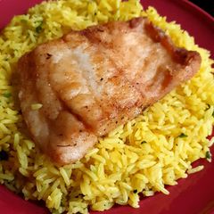 A picture of Pan fried fish fillet.