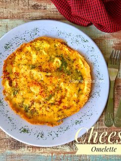 Foto resep Cheese Omelette -Keto