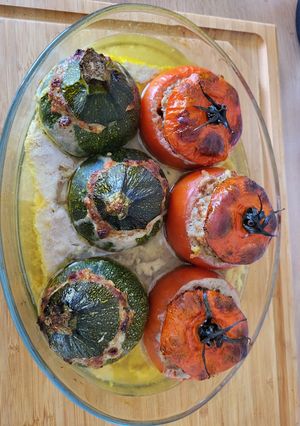 Une photo de Légumes farcis de #février