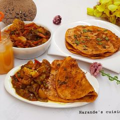 A picture of Turkish bazlama with shredded beef veggies soup 🍲.
