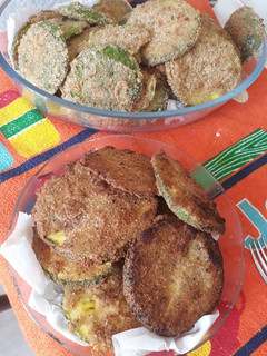 Una foto de Milanesas de zapallito