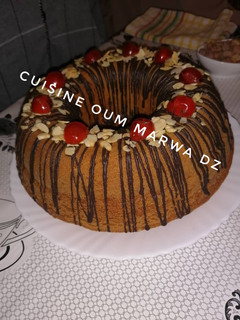 صورة لوصفة كيك خفيف ❤️