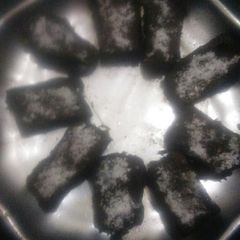 A picture of Homemade dark chocolate.