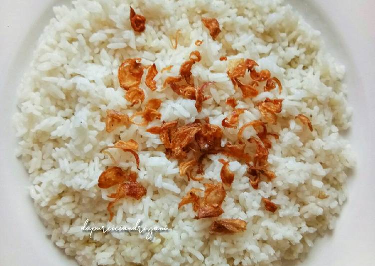 Resep Nasi Uduk Rice Cooker, Sempurna