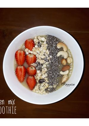 Foto resep Smoothie "Green mix smoothie"