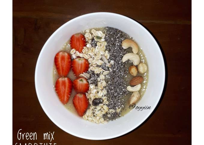 Resep Smoothie "Green mix smoothie" Anti Gagal