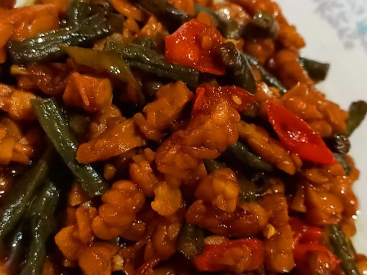 Langkah Mudah untuk Menyiapkan Resep Tumis Tempe kacang panjang yang Bisa Manjain Lidah Anti Ribet, Mantap Sekali