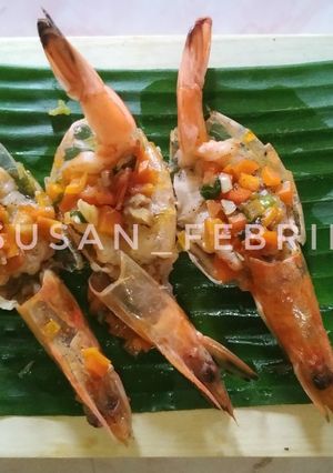 Foto resep Udang sayur saus tiram