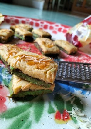 Foto resep Kue kering lapis nanas
