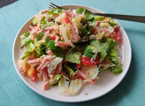 Una foto de Ensalada keto