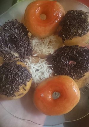 Foto resep Donat menul tanpa telur, tanpa kentang ekonomiss bangget 😍