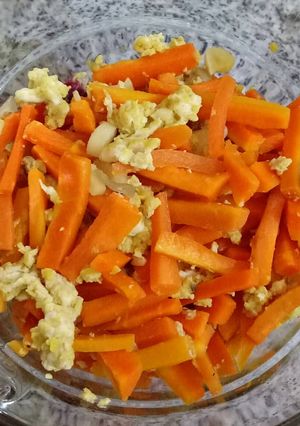 Foto resep Orak Arik Wortel Telur