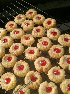 Foto resep Crunchy Thumbprint cookies