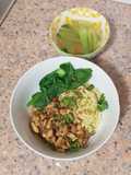 Mie Ayam Jamur (Indonesian ramen)