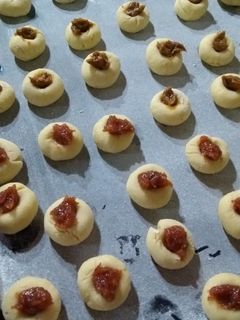 Una foto de Pepas de membrillo y dulce de leche