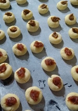 Una foto de Pepas de membrillo y dulce de leche
