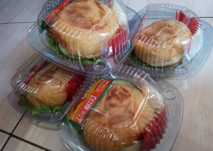Cara Memasak Burger ala abang2 Yang Mudah