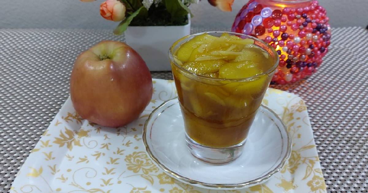 Apple with jaggery murabba Recipe by Nargis shaikh Shaukat - Cookpad