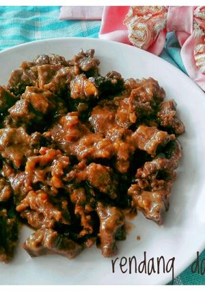 Foto resep Rendang daging sapi simpel