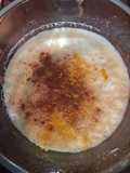 Leche de soya batida con especias