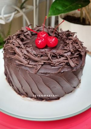 Foto resep Steamed chocolate cake
