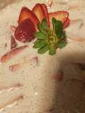 Fresas con crema