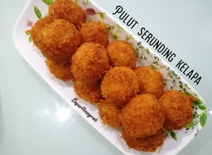 Gambar Pulut serunding kelapa