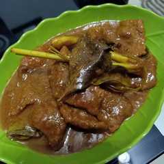 A picture of Empal Daging ala Niez.