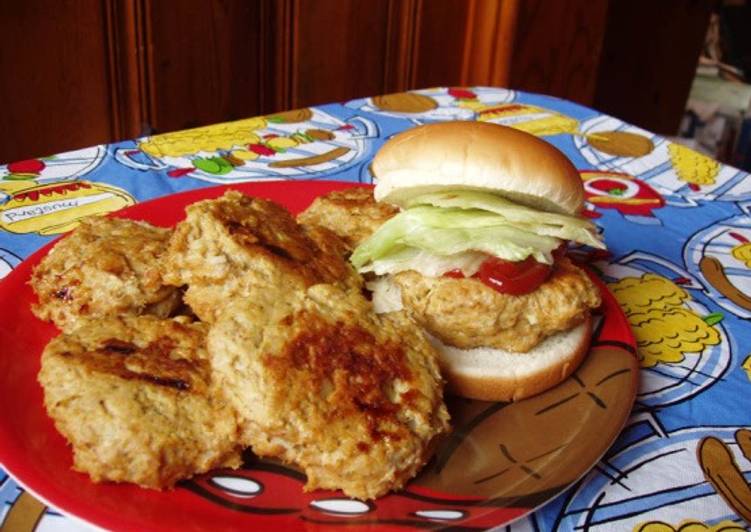 Chicken, Mango And Chickpea Burgers