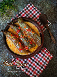Foto resep Pecak Terong kuah santan