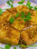 Đậu hủ chiên sả(Món chay)